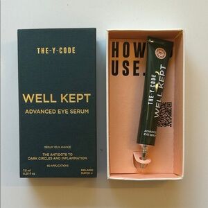 The Y Code Well Kept Advanced Eye Serum